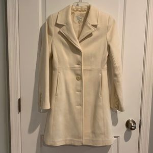Old Navy Cream Long Coat